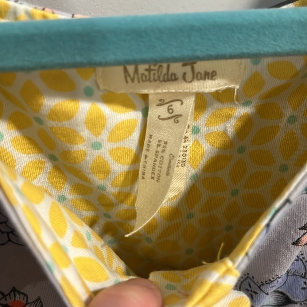 Matilda Jane 6 Adventure Begins Tag You're It Twirl Dress - Picture 6 of 10